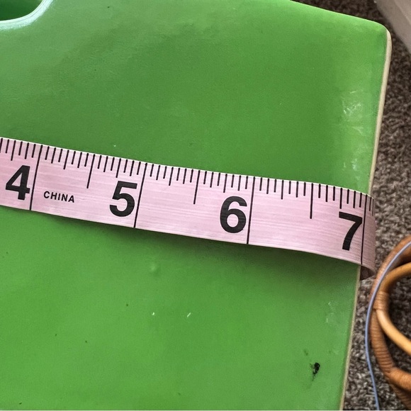 OXFORD USA Pottery Pitcher Jug green Mid Century Modern Watering Can Made in USA - Picture 6 of 7